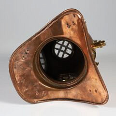 Decorative Brass and Copper Miniature Diver’s Helmet