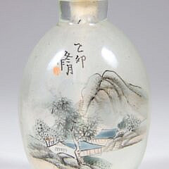 Chinese Inside Painted Glass Snuff Bottle, 19th Century