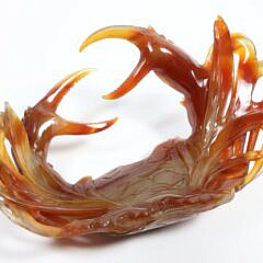 Chinese Carved Agate Sculpture