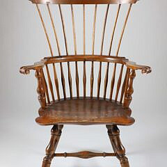 Wallace Nutting Comb-Back Windsor Armchair