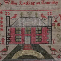American Sampler Worked by Alison Cunningham, circa 1836