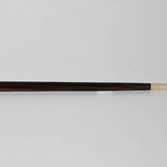 Whaleman Made Snake Head and Wood Shaft Walking Stick, 19th Century