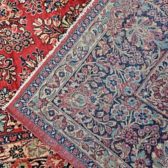 Antique Persian Sarouk Carpet, circa 1920s
