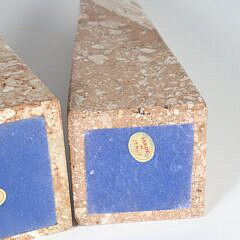 Three Vintage Stone Obelisks