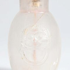 Chinese Rock Crystal Snuff Bottle, Qing Dynasty