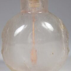 Chinese Rock Crystal Snuff Bottle, Qing Dynasty