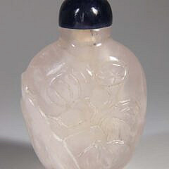 Chinese Rock Crystal Snuff Bottles, Qing Dynasty