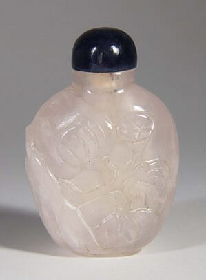 Chinese Rock Crystal Snuff Bottles, Qing Dynasty