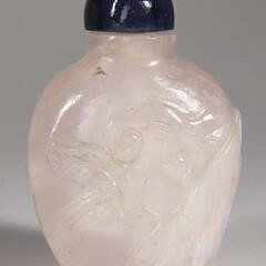 Chinese Rock Crystal Snuff Bottles, Qing Dynasty