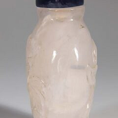 Chinese Rock Crystal Snuff Bottles, Qing Dynasty