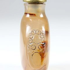 Chinese Agate Snuff Bottle, Qing Dynasty
