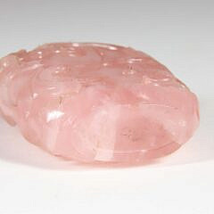 Chinese Pink Quartz Snuff Bottle, Qing Dynasty