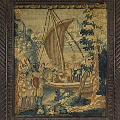 Antique Flemish Tapestry Panel, 17th/18th Century