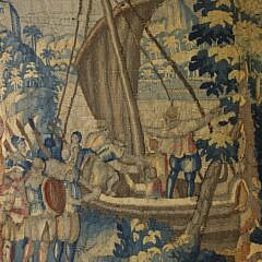 Antique Flemish Tapestry Panel, 17th / 18th Century