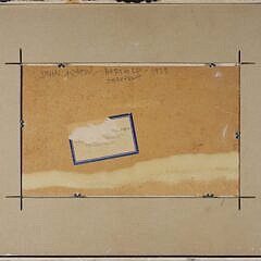 John Austin Tempera on Board “Hartford Store Front” circa 1979