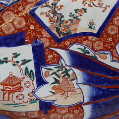 Antique Japanese Imari Fish Molded Platter