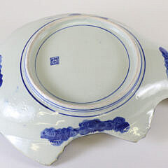 Antique Japanese Imari Fish Molded Platter