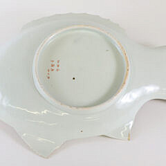 Antique Japanese Imari Fish Molded Platter