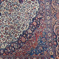 Antique Persian Hand Knotted Wool Carpet