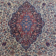 Antique Persian Hand Knotted Wool Carpet