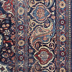 Antique Persian Hand Knotted Wool Carpet