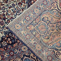 Antique Persian Hand Knotted Wool Carpet