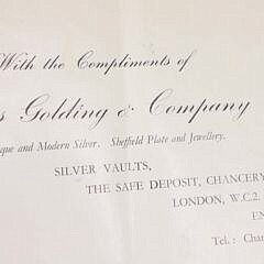 Antique Box of Twelve Jules Golding & Co. London Engraved Silver Plated Fish Service