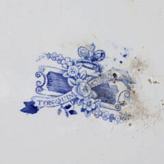 Georgian-Era “Tonquin China” Ironstone Covered Tureen and Underplate, 19th Century