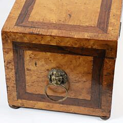 American Bird’s Eye Maple Trinket Box, circa 1840
