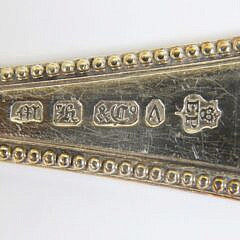 Sheffield Silver Plated Boxed Dessert Set by Martin, Hall & Co.