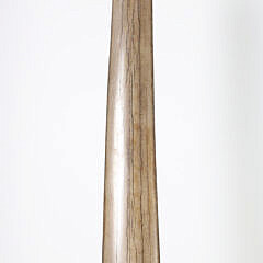 Vintage Engraved Swordfish Bill on Custom Iron Stand