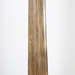 Vintage Engraved Swordfish Bill on Custom Iron Stand