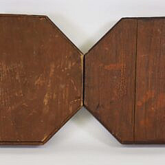 Antique Double Sailor’s Valentine with Heart Motif Design, 19th Century