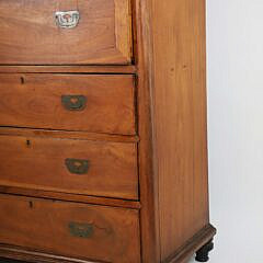 Chinese Export Camphor Wood Butler’s Secretary Chest, circa 1820