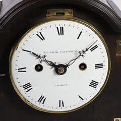 John Allam and Thomas Caithness Bracket Clock, 19th Century