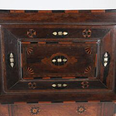 American Inlaid Friendship Jewelry Box, 19th Century