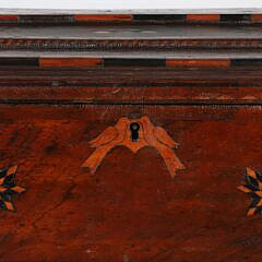 American Inlaid Friendship Jewelry Box, 19th Century