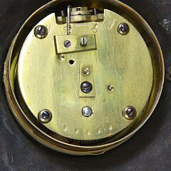 Diminutive French Bronze Cartel Clock, 19th Century