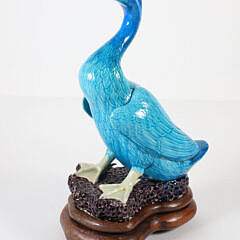 Chinese Export Porcelain Peking Duck, 19th Century