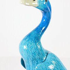 Chinese Export Porcelain Peking Duck, 19th Century