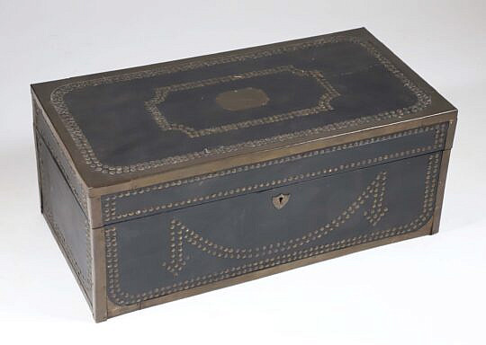 Chinese Export Camphorwood Box, 19th Century