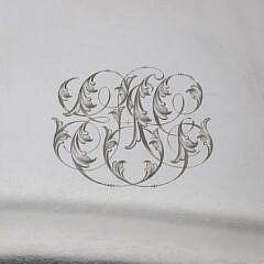Two Tiffany & Co. Silver Soldered Serving Trays
