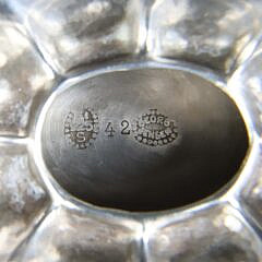 George Jensen Sterling Silver Footed Candy Dish