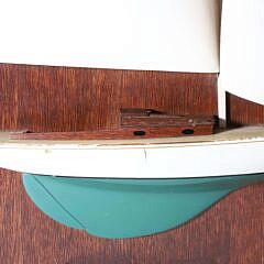 Half-Hull Model of the Racing Yacht “Annie”, circa 1959