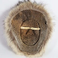Inuit Antique Whale Bone Ceremonial Mask