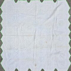 American Vintage Grandmother’s Flower Garden Quilt, circa 1930s