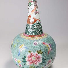 Chinese Auspicious Symbols Pot Teapot, Qing Dynasty