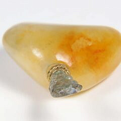 Chinese Jade Pebble Snuff Bottle, Qing Dynasty