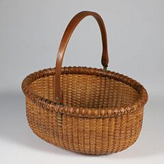 Oval Swing Handle Nantucket Basket