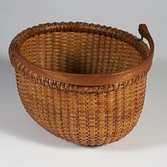 Oval Swing Handle Nantucket Basket